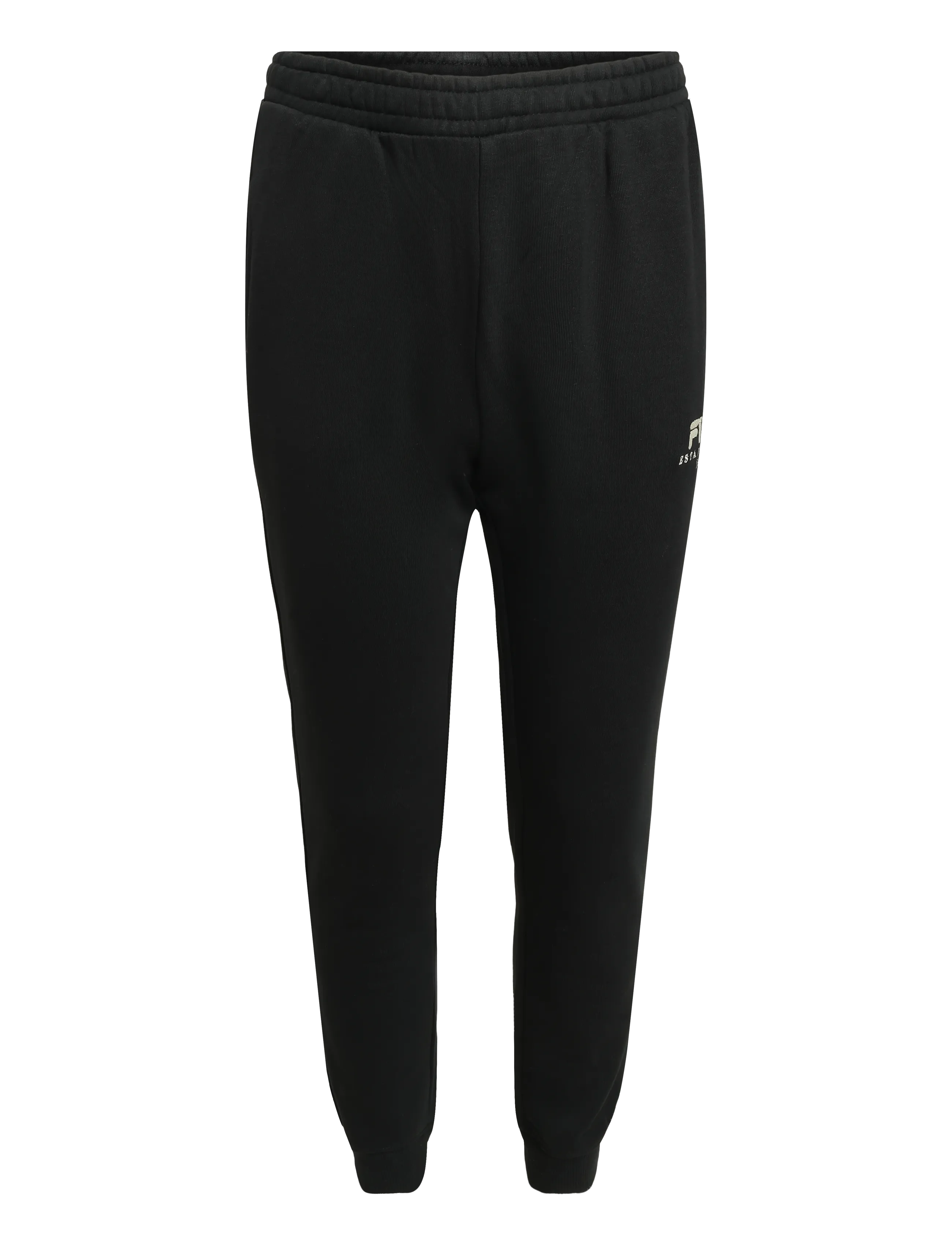 FILA VALSERA regular brushed sweatpants - Kläder - BLACK / black