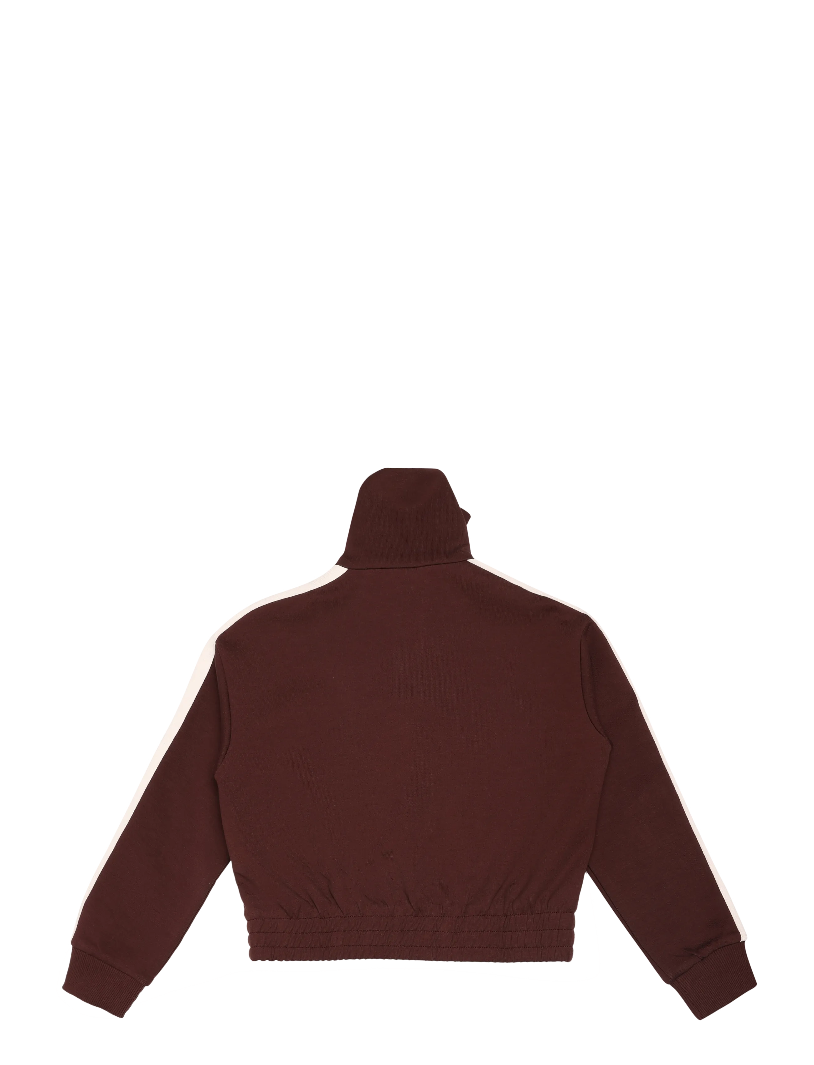 FILA - AVIGNA relaxed cropped half zip sweatshirt - sweatshirts - fudge - 1
