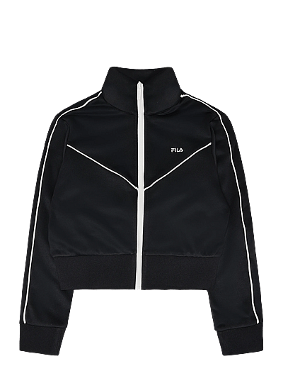 Novale Regular Cropped Piping Track Jacket - Lette Jakker