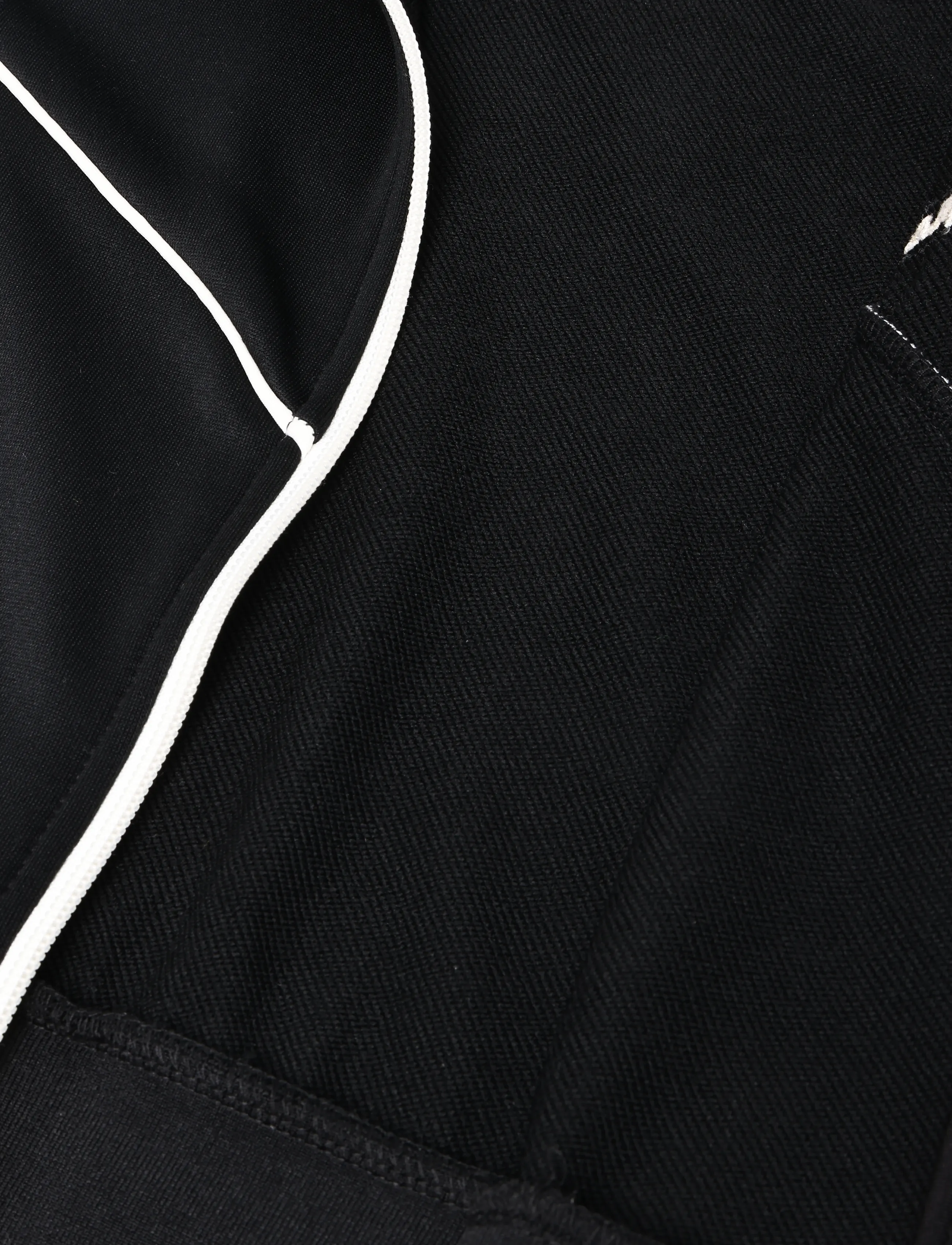 FILA - NOVALE regular cropped piping track jacket - kerged joped - black - 4