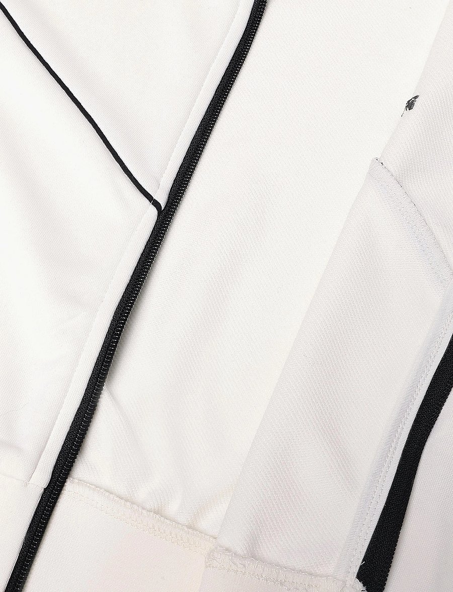 FILA - NOVALE regular cropped piping track jacket - overtøj - egret - 4