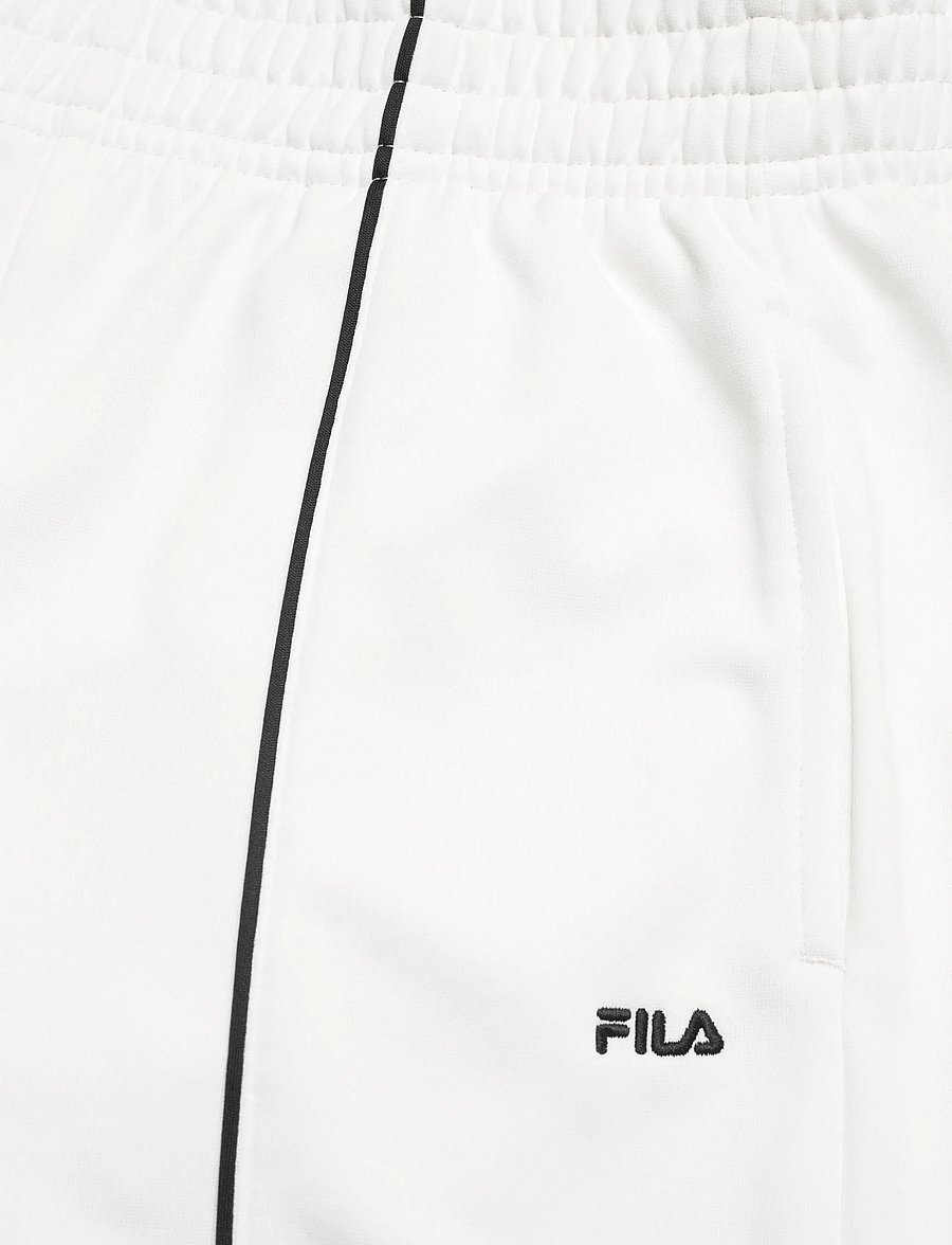 FILA - NOVALE regular wide piping track pants - jogginghosen - egret - 2