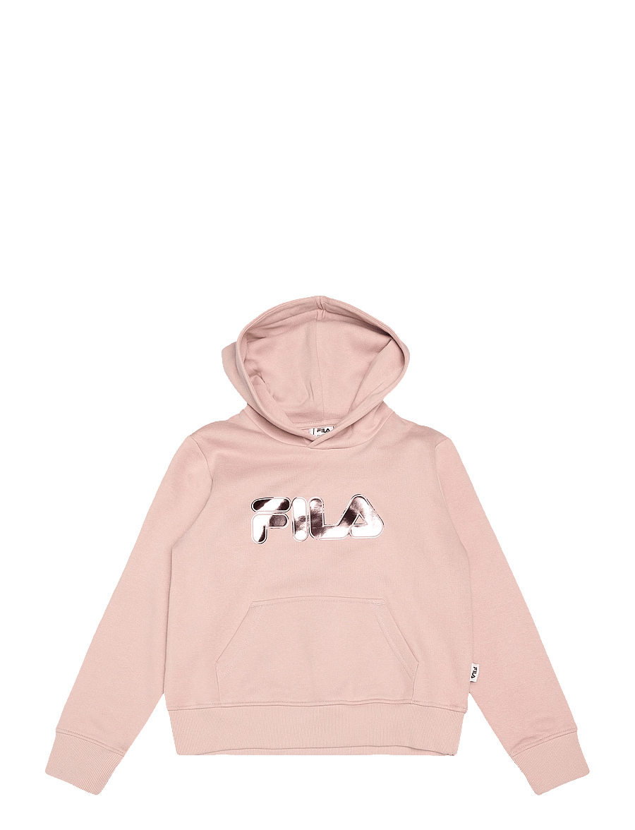 FILA - CALICE regular graphic hoodie - pale mauve - 0
