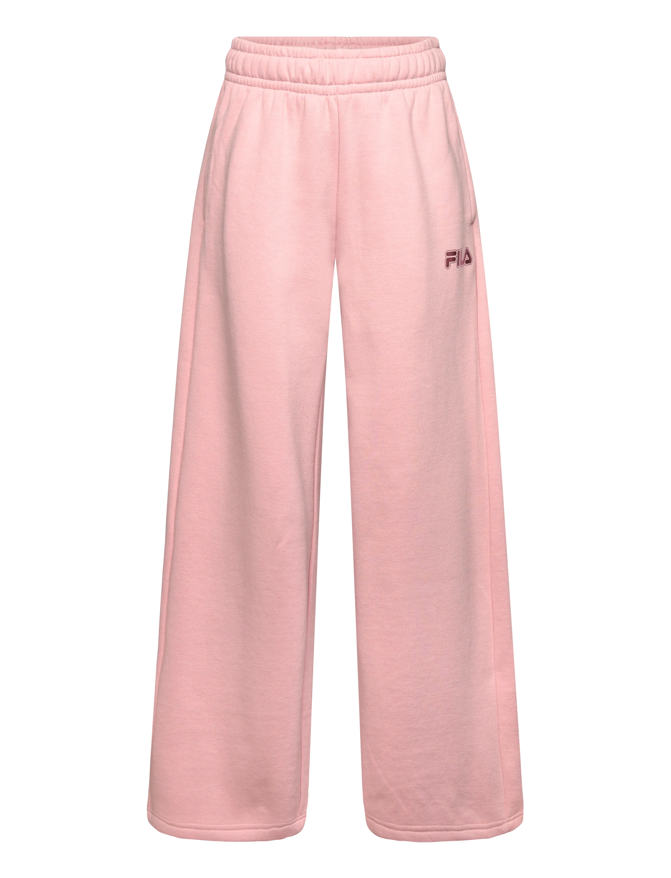 FILA CALICE regular wide graphic sweat pants - Clothing - PALE MAUVE / pink/rose