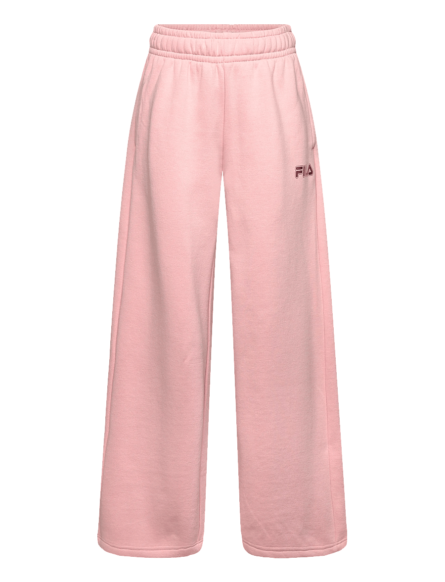 FILA - CALICE regular wide graphic sweat pants - pale mauve - 0