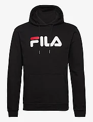 FILA - BARUMINI hoody - džemperiai su gobtuvu - black - 0