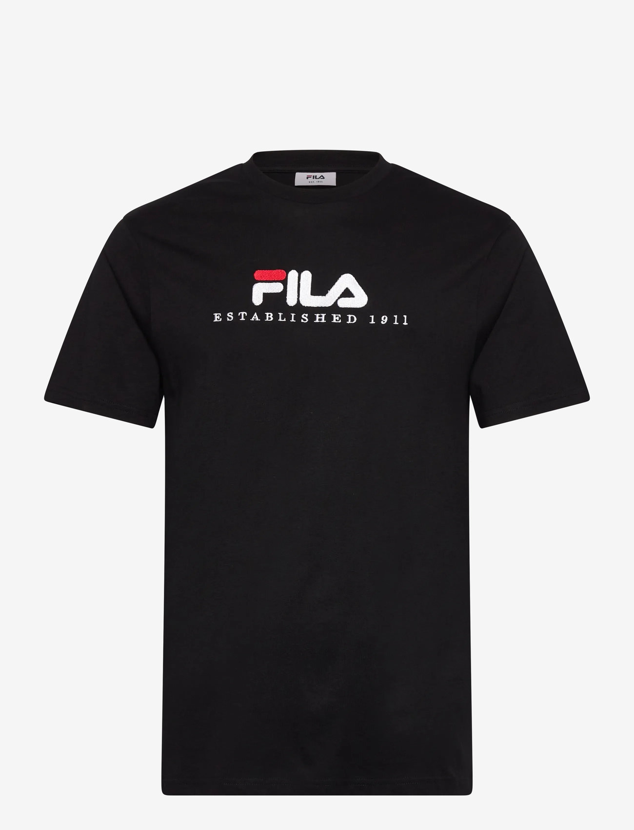 FILA - VALSERA regular logo t-shirt - t-shirts - black - 1