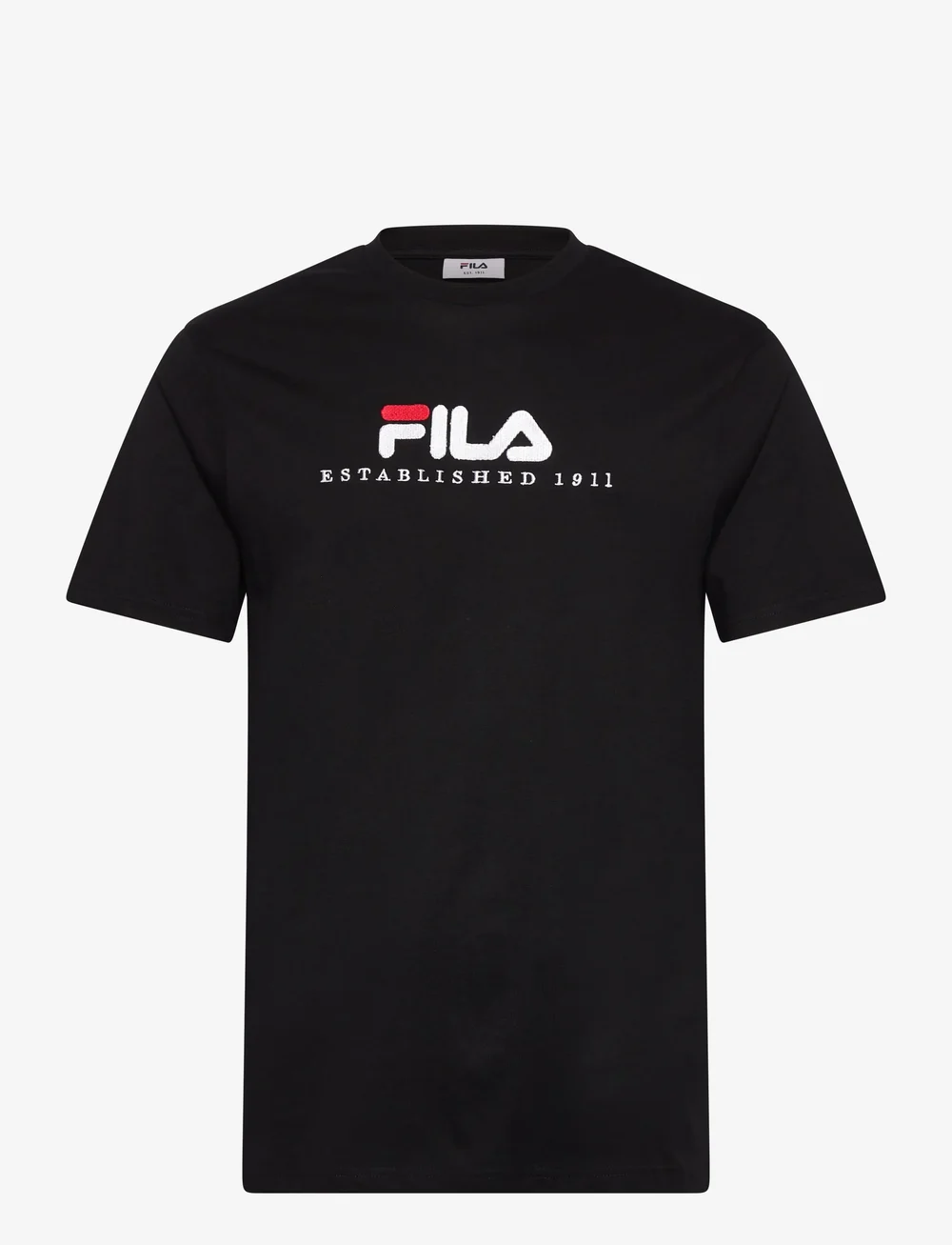 FILA - VALSERA regular logo t-shirt - oberteile & t-shirts - black - 1