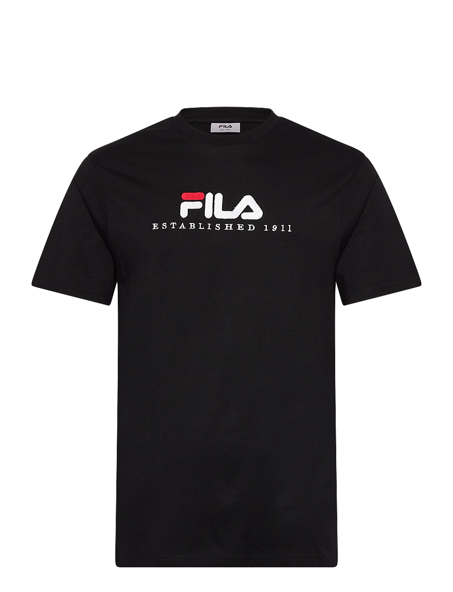 FILA - VALSERA regular logo t-shirt - oberteile & t-shirts - black - 1
