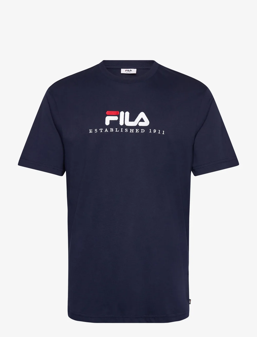 FILA - VALSERA regular logo t-shirt - t-shirts - black iris - 1