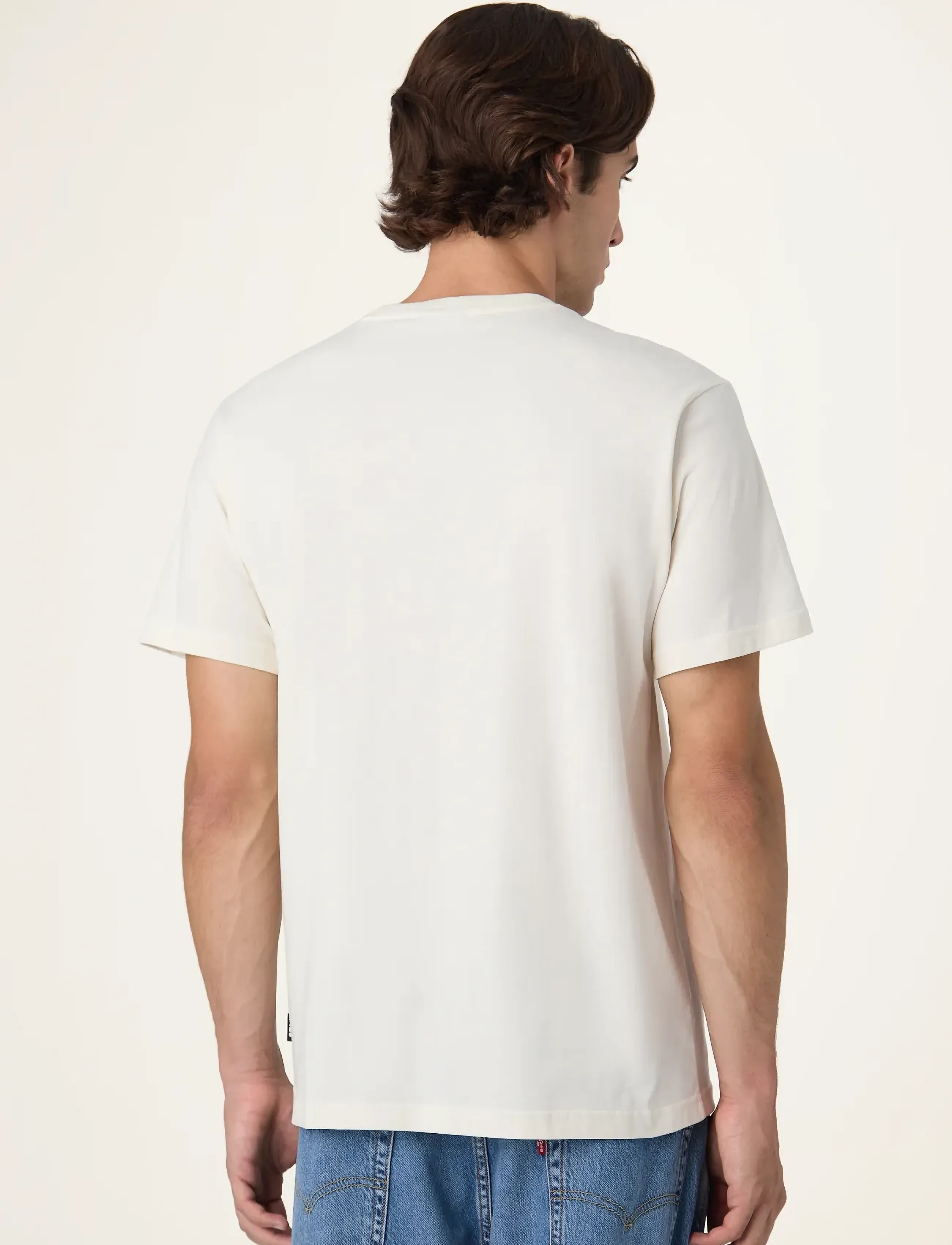FILA - VALSERA regular logo t-shirt - t-shirts - egret - 5