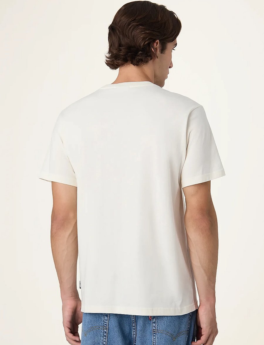 FILA - VALSERA regular logo t-shirt - t-shirts - egret - 5