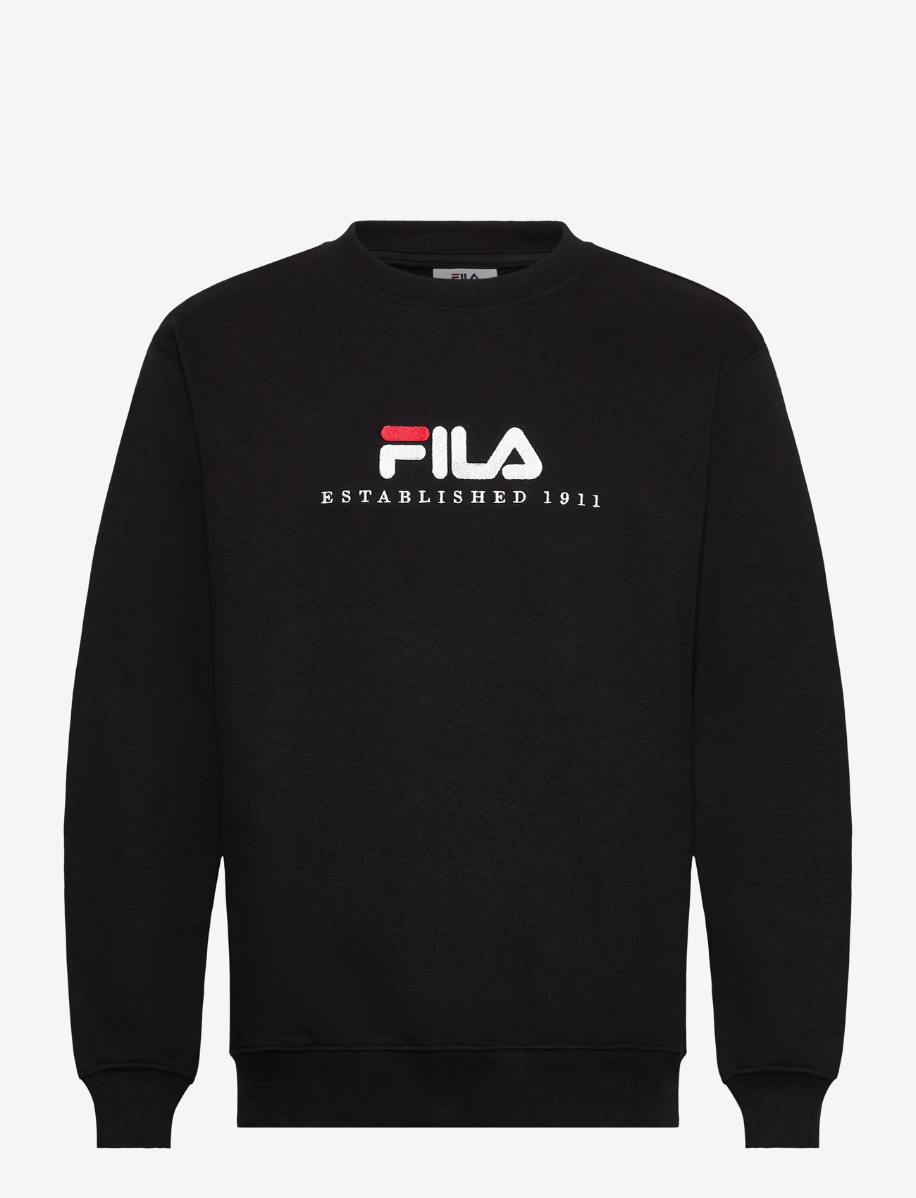 FILA - VALSERA regular logo sweatshirt - alussärgid - black - 1