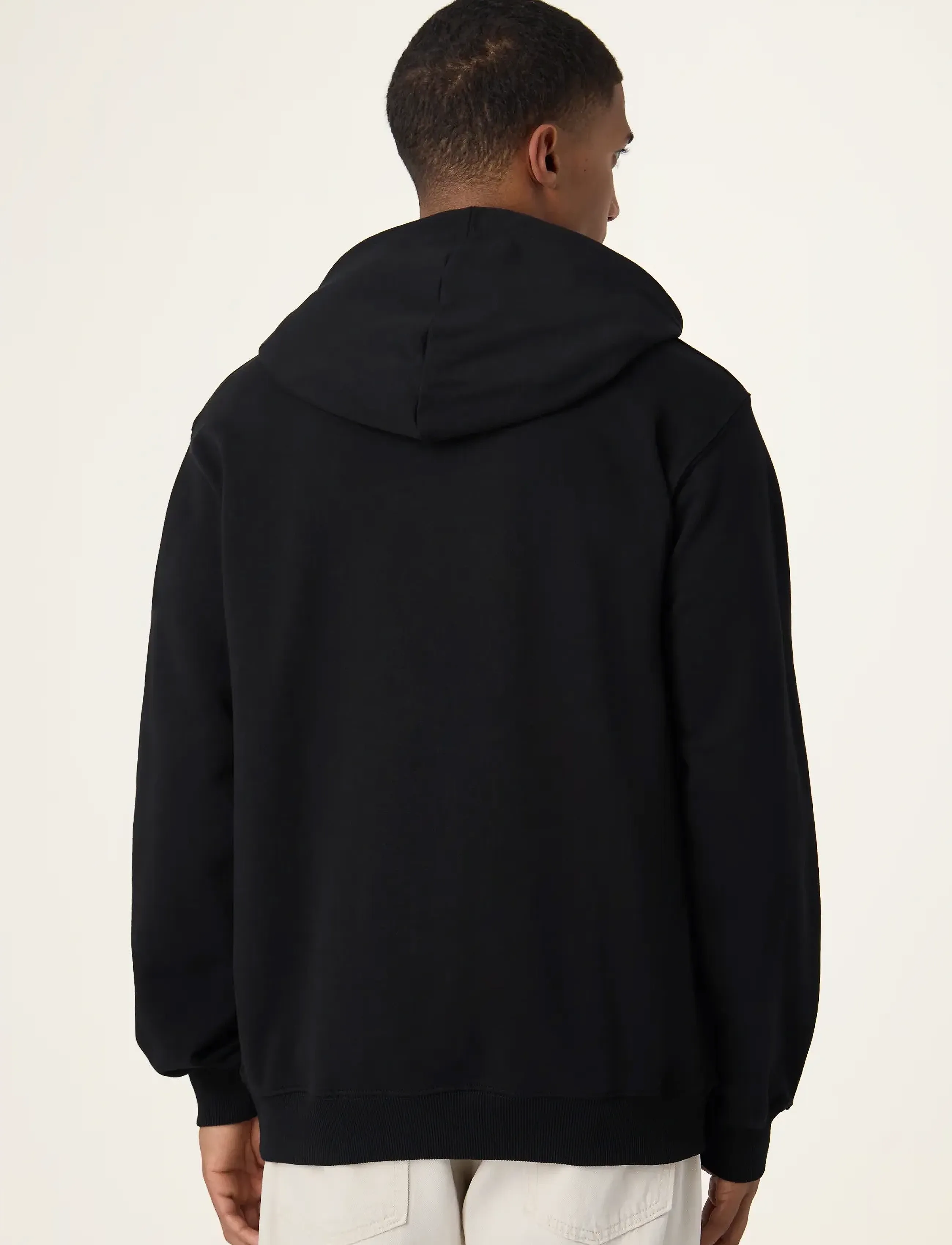 FILA - VALSERA regular logo hoodie - oberteile - black - 3