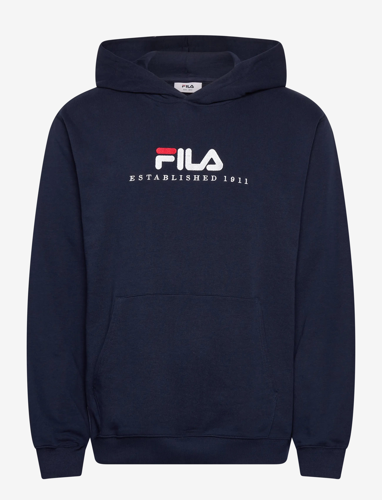 FILA - VALSERA regular logo hoodie - overdele - black iris - 1