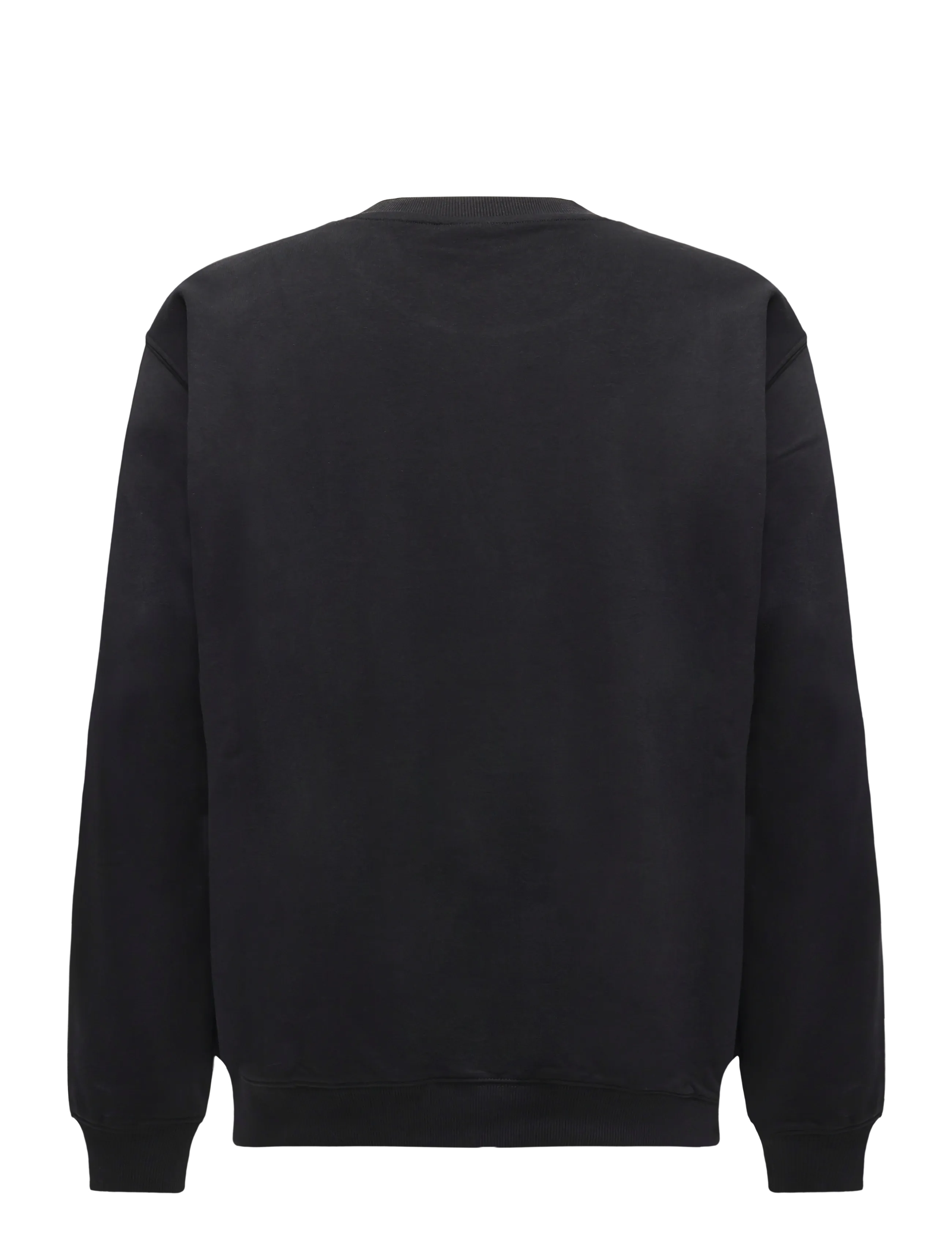 FILA - VALSERA regular brushed sweatshirt - oberteile - black-egret - 1