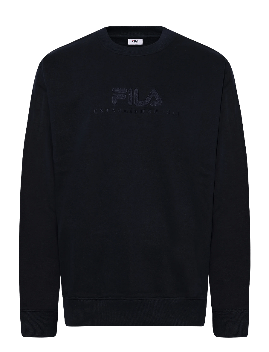 FILA - VALSERA regular brushed sweatshirt - oberteile - dark sapphire - 0