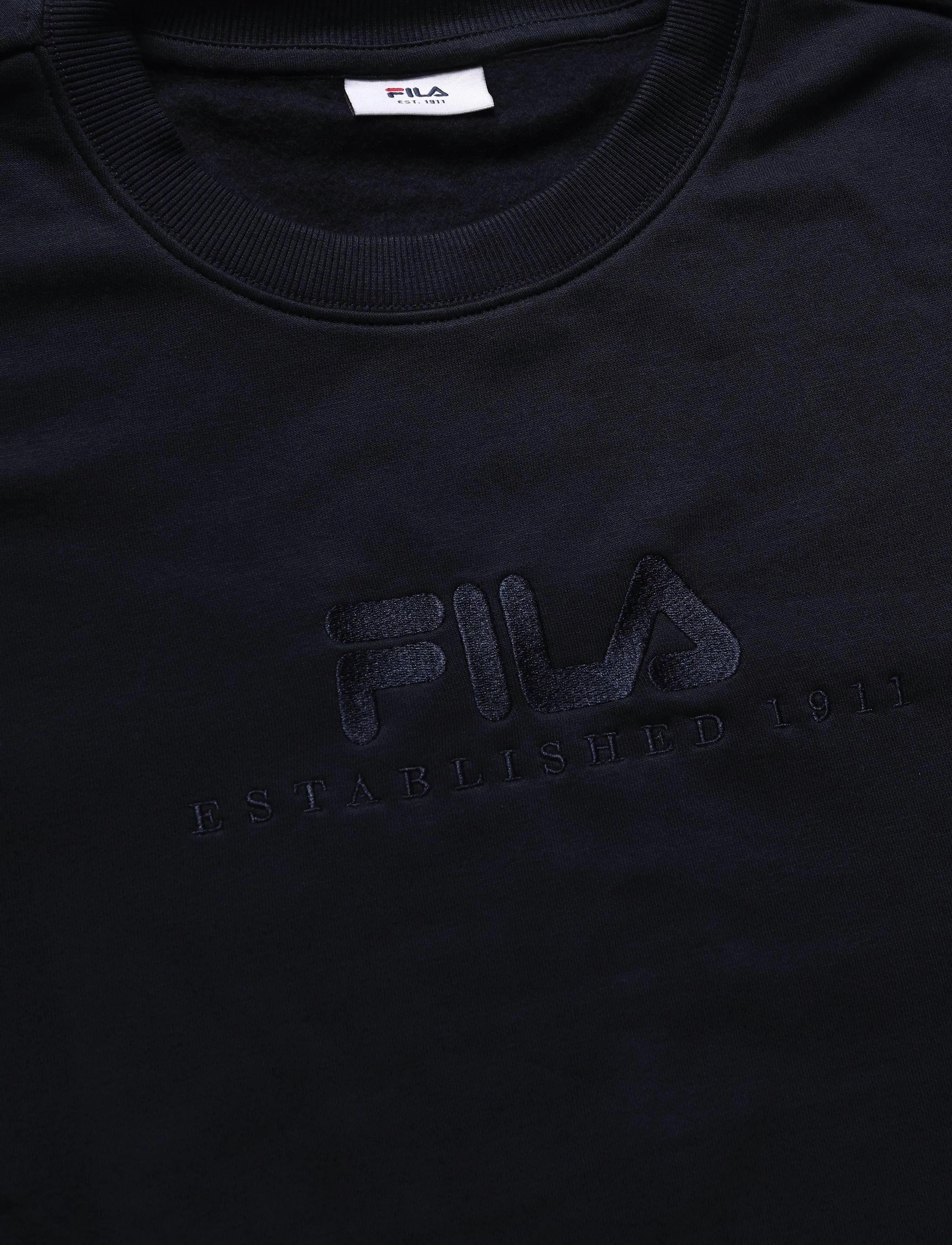 FILA - VALSERA regular brushed sweatshirt - oberteile - dark sapphire - 2