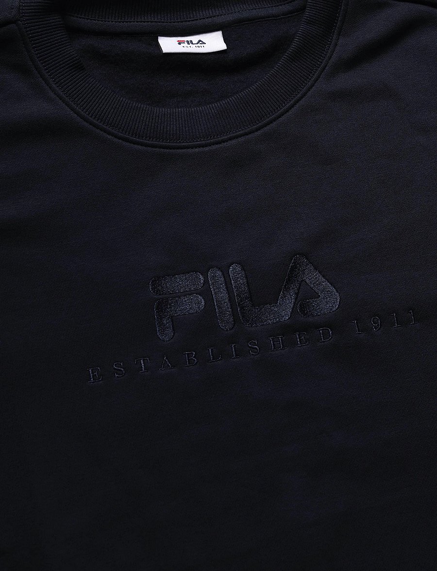 FILA - VALSERA regular brushed sweatshirt - oberteile - dark sapphire - 2