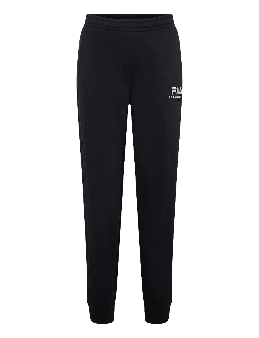 FILA - VALSERA regular brushed sweatpants - hosen - black-egret - 0