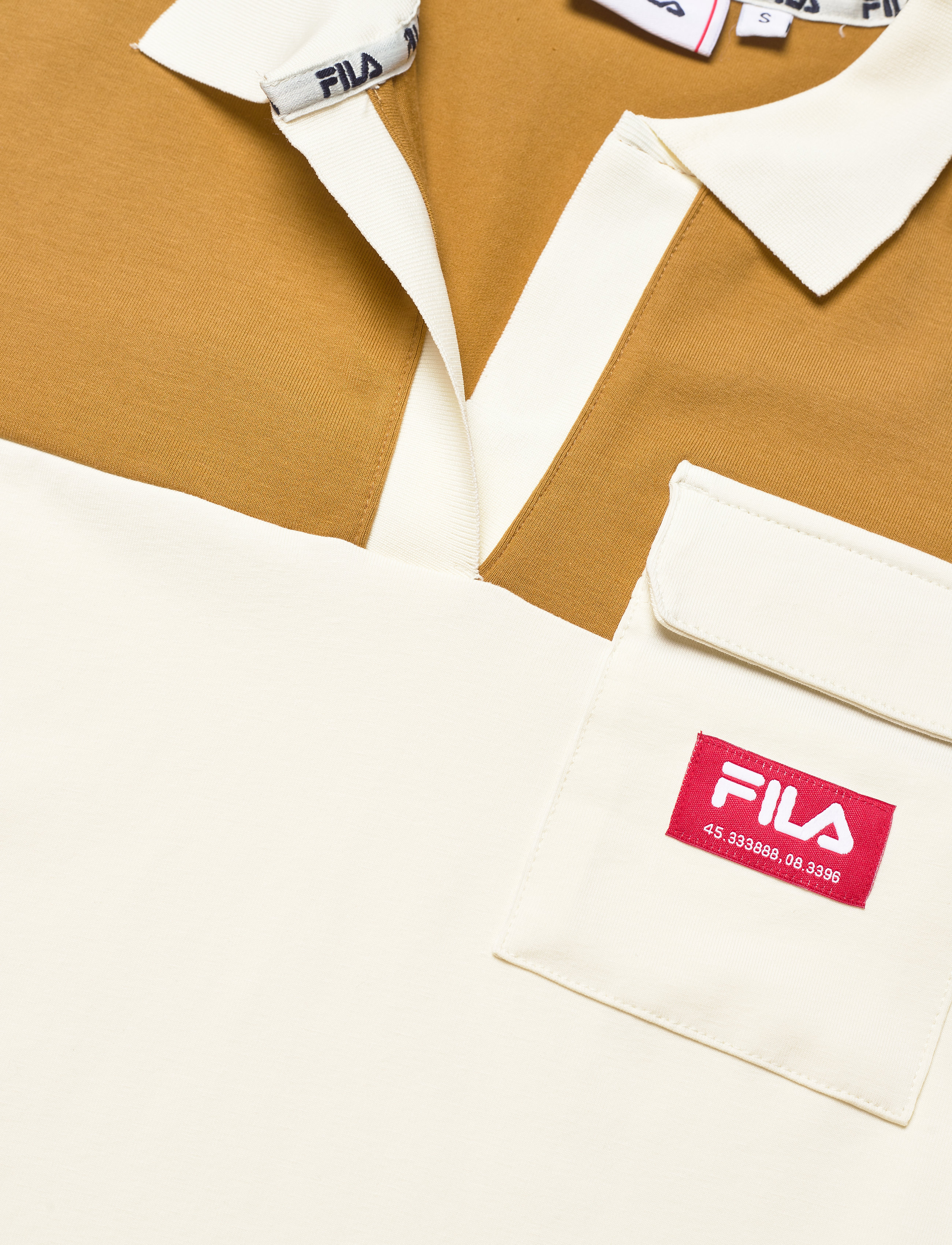 FILA - TERNI polo dress - sweet corn tennis aop - 2