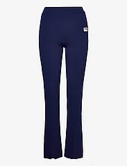 FILA - TRANI flare pants with slit - spodnie sportowe - medieval blue - 0