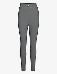 FILA - CERVIA high waist leggings - juoksu- & treenitrikoot - iron gate - 0
