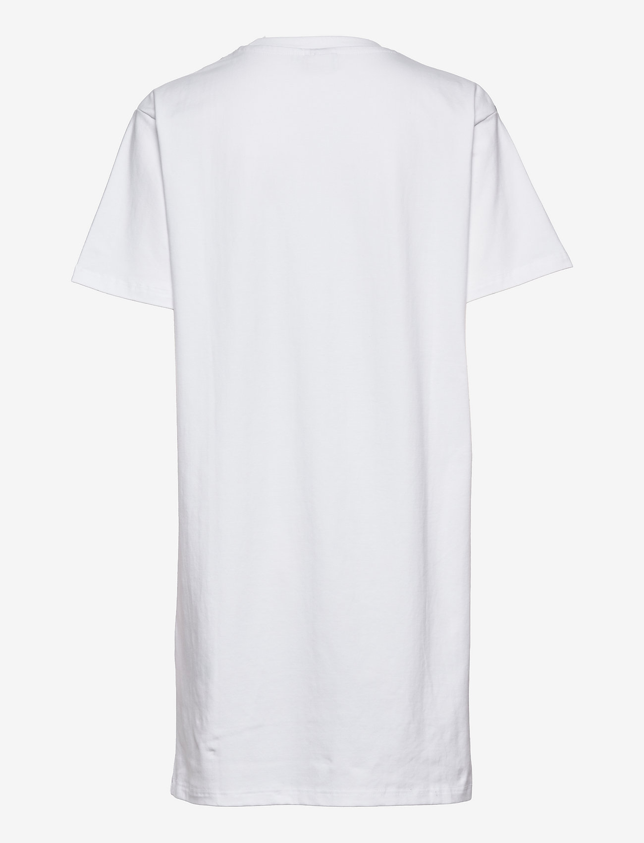 FILA - BUDVA tee dress - bright white-black beauty-bright white abstract zebr - 1