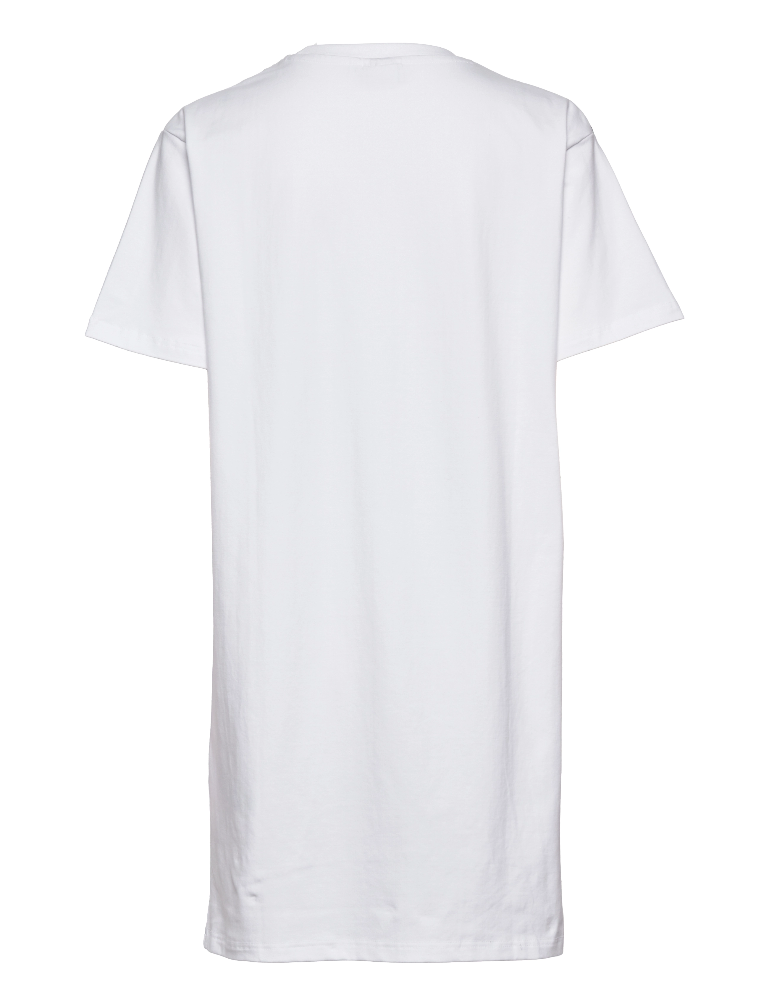FILA - BUDVA tee dress - bright white-black beauty-bright white abstract zebr - 1