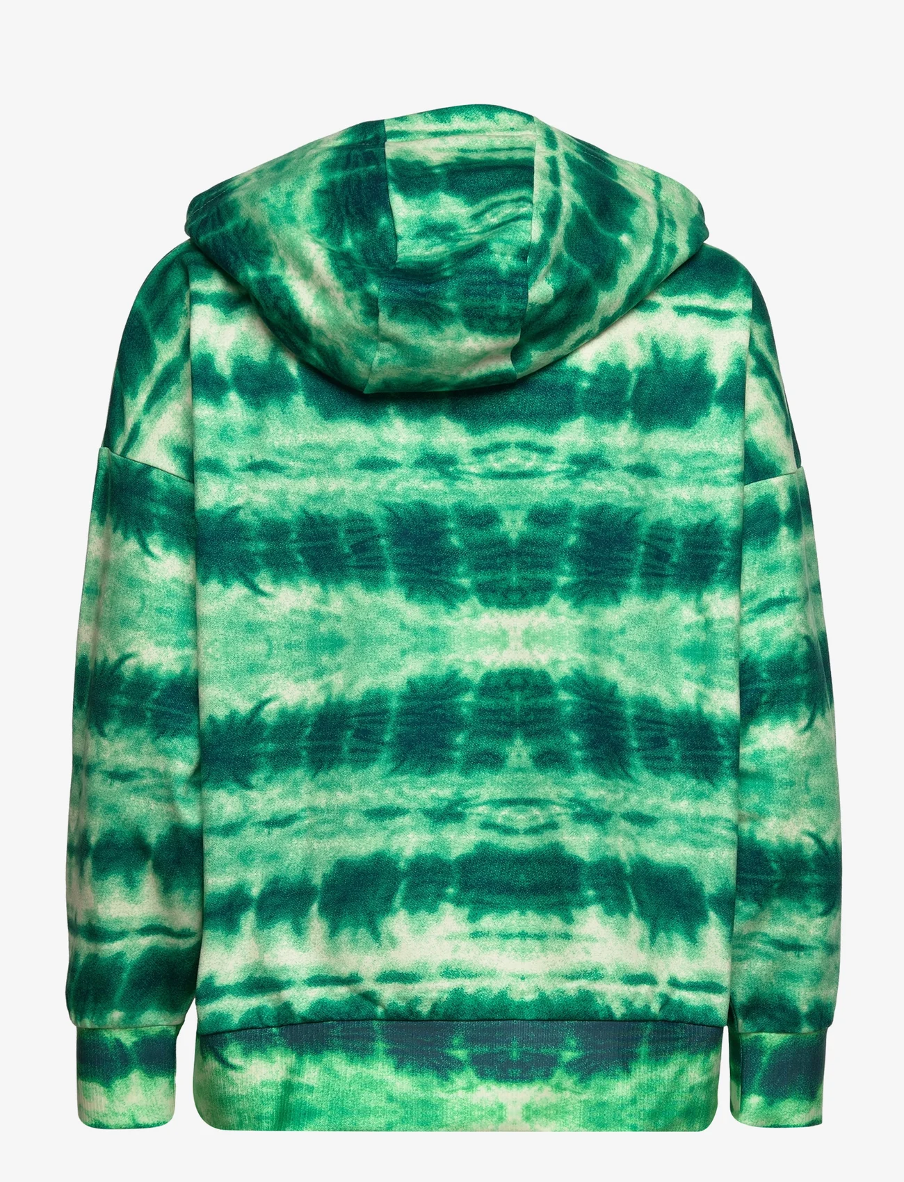 FILA - CLES oversized hoody AOP - hoodies - green batic aop - 1