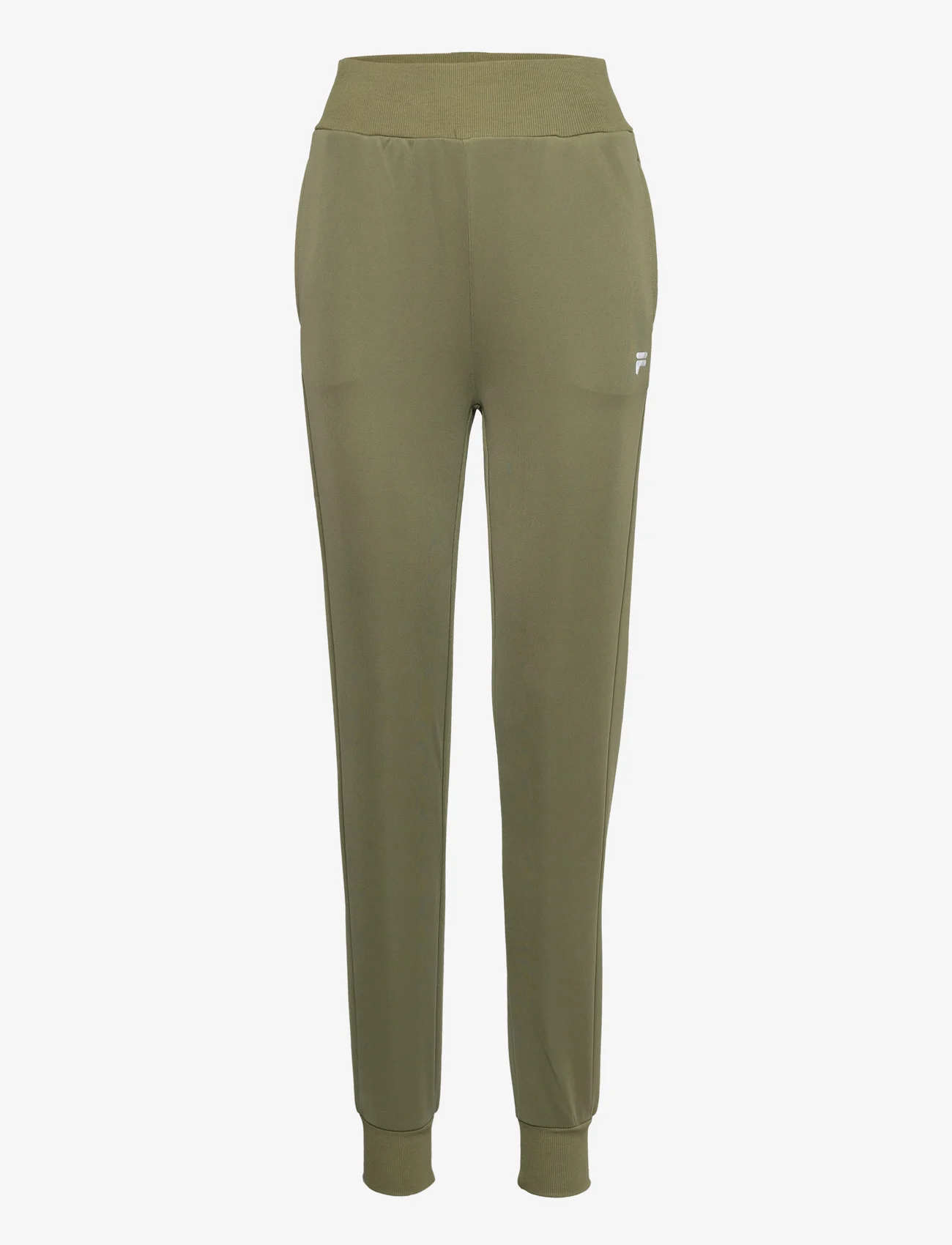 FILA - CAGLI high waist pants - collegehousut - loden green - 0