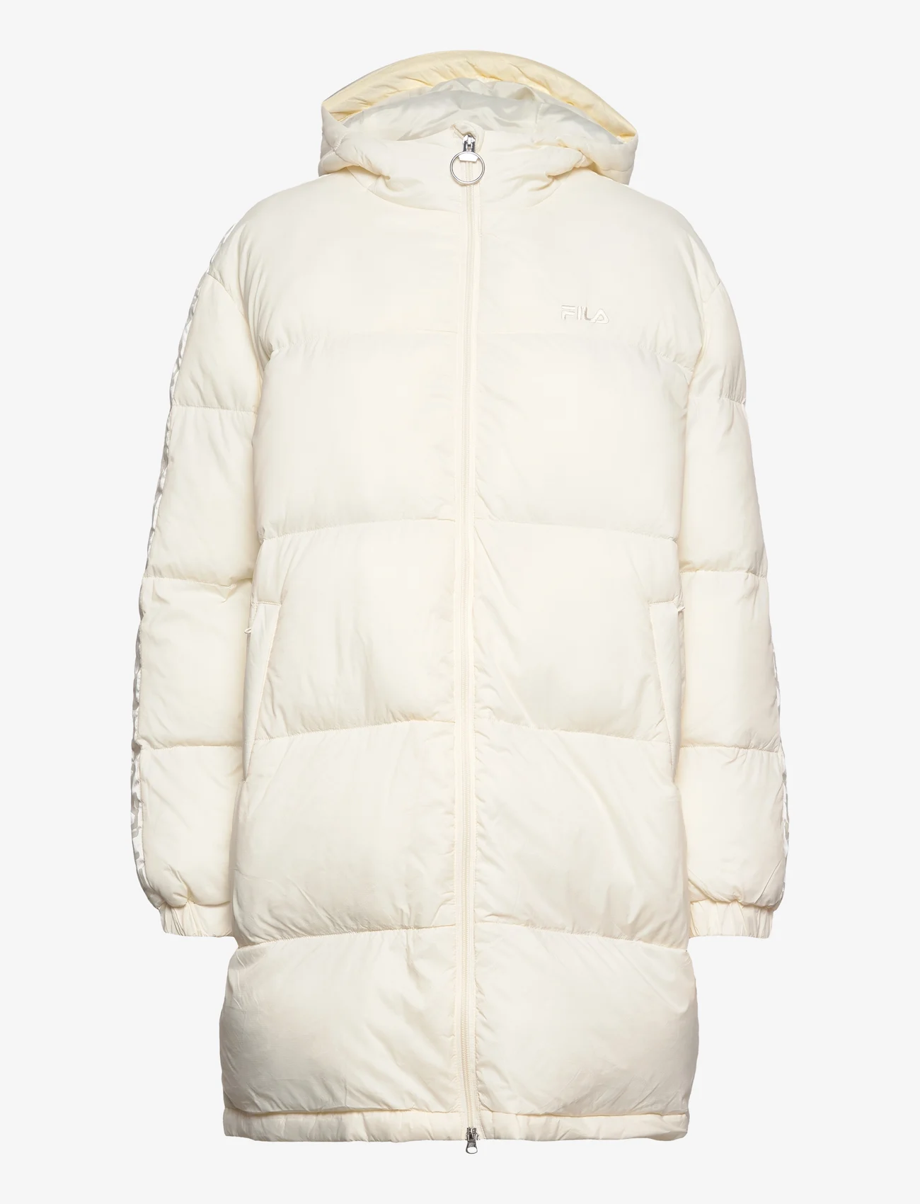 FILA - BERISLAV long padded coat - paminkštintieji paltai - egret - 0