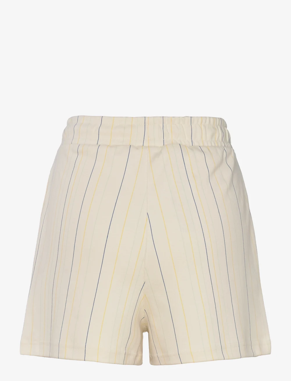 FILA - TEBRA high waist shorts - afslappede shorts - antique white/multicolor irregular striped - 1