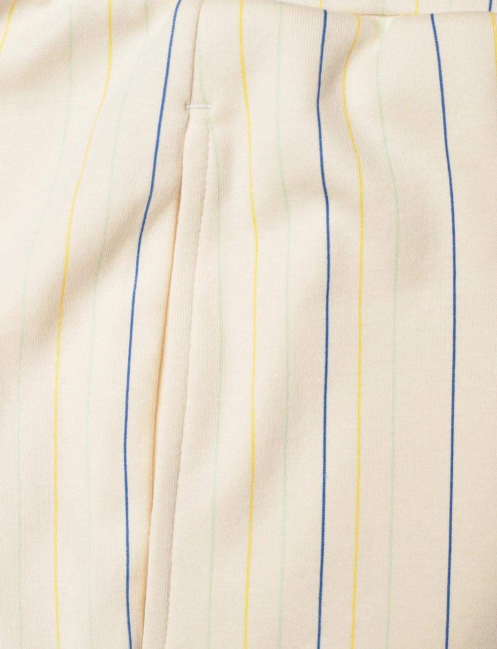 FILA - TEBRA high waist shorts - afslappede shorts - antique white/multicolor irregular striped - 2