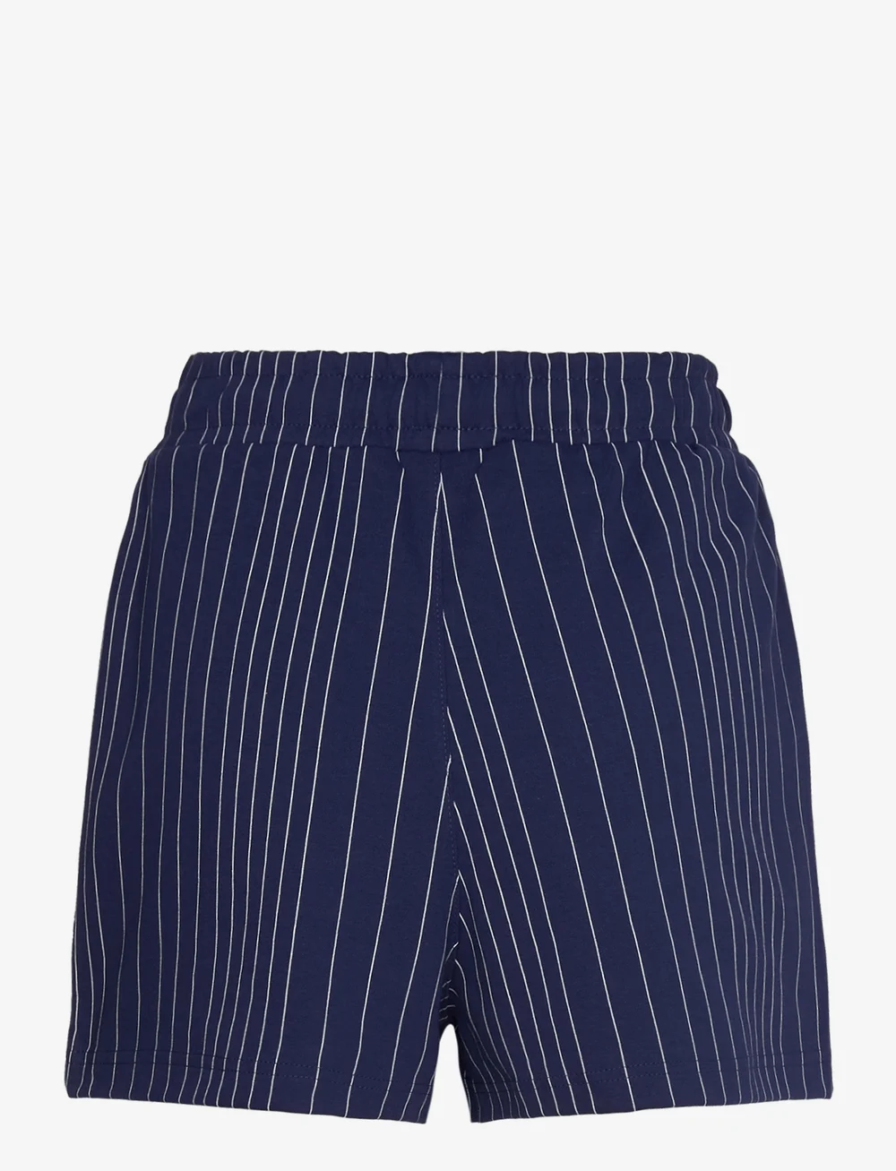 FILA - TEBRA high waist shorts - afslappede shorts - medieval blue/antique white irregular striped - 1