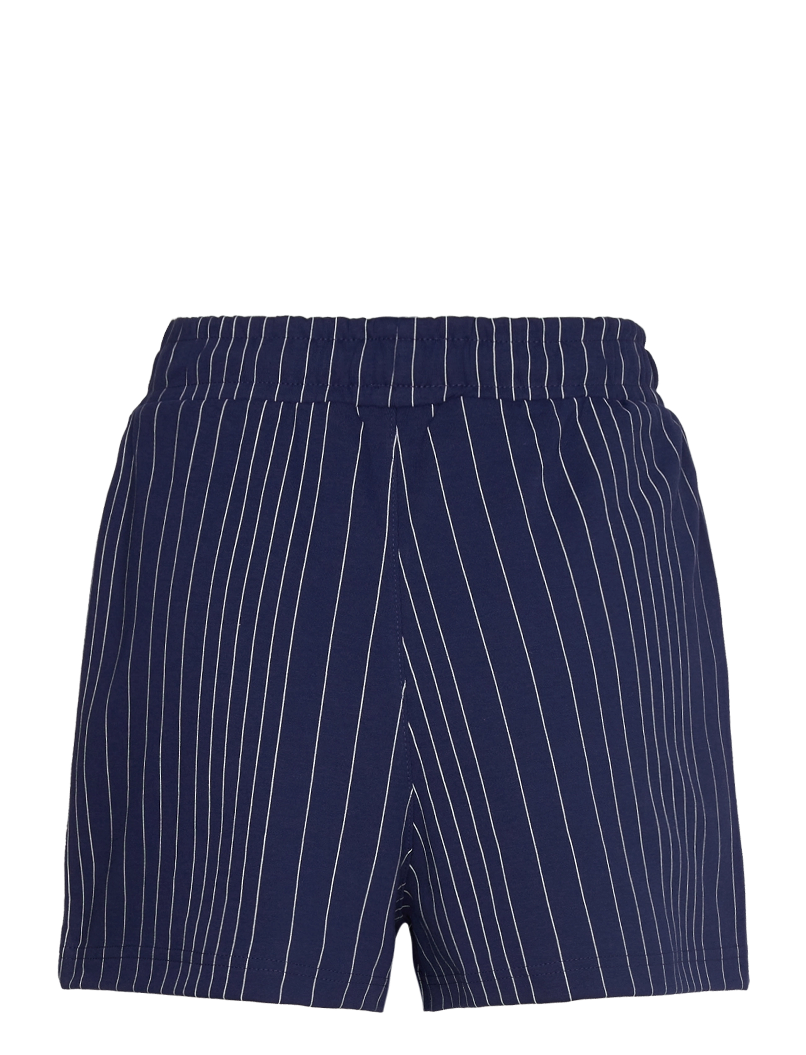 FILA - TEBRA high waist shorts - jogging stuttbuxur - medieval blue/antique white irregular striped - 1