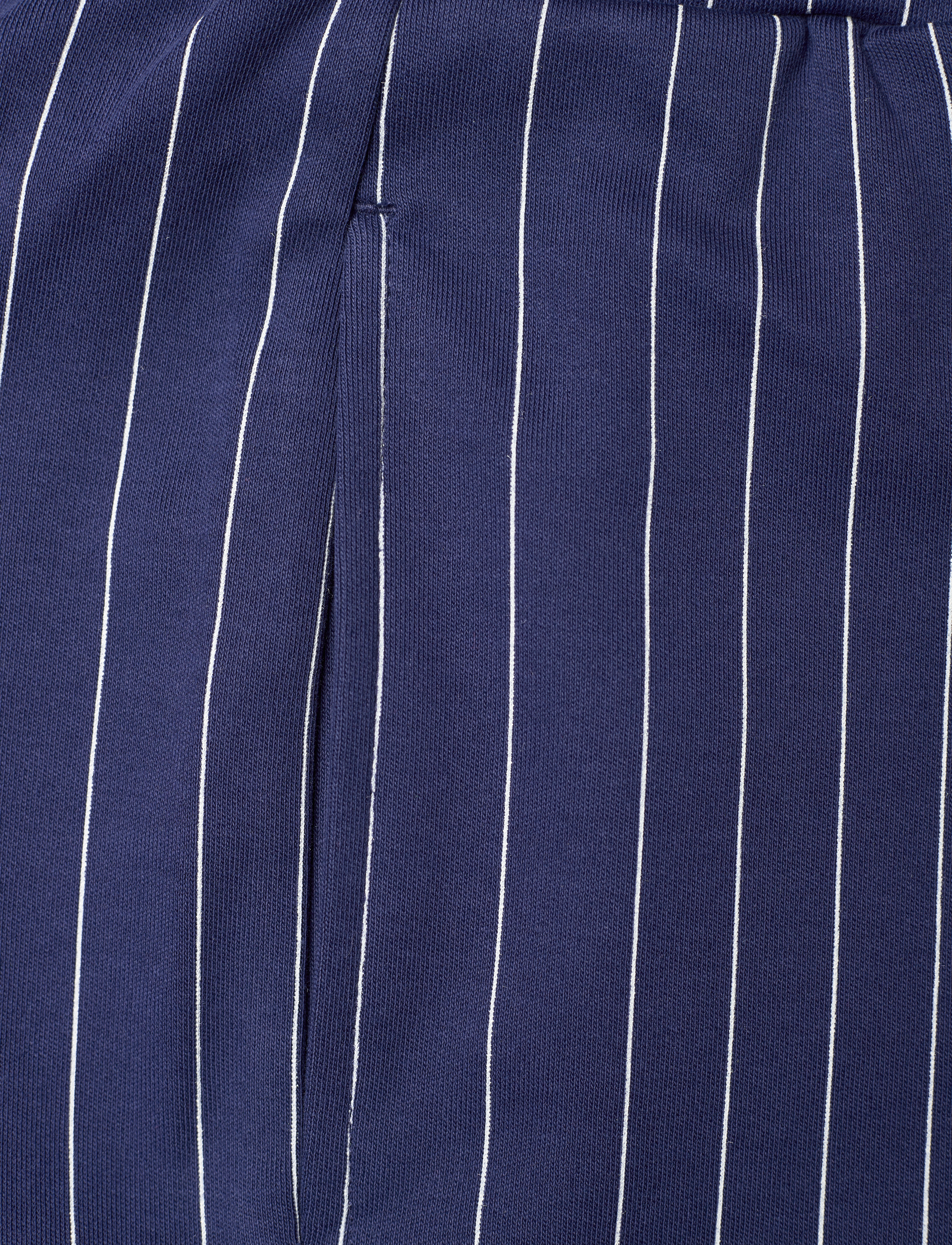 FILA - TEBRA high waist shorts - jogging stuttbuxur - medieval blue/antique white irregular striped - 2