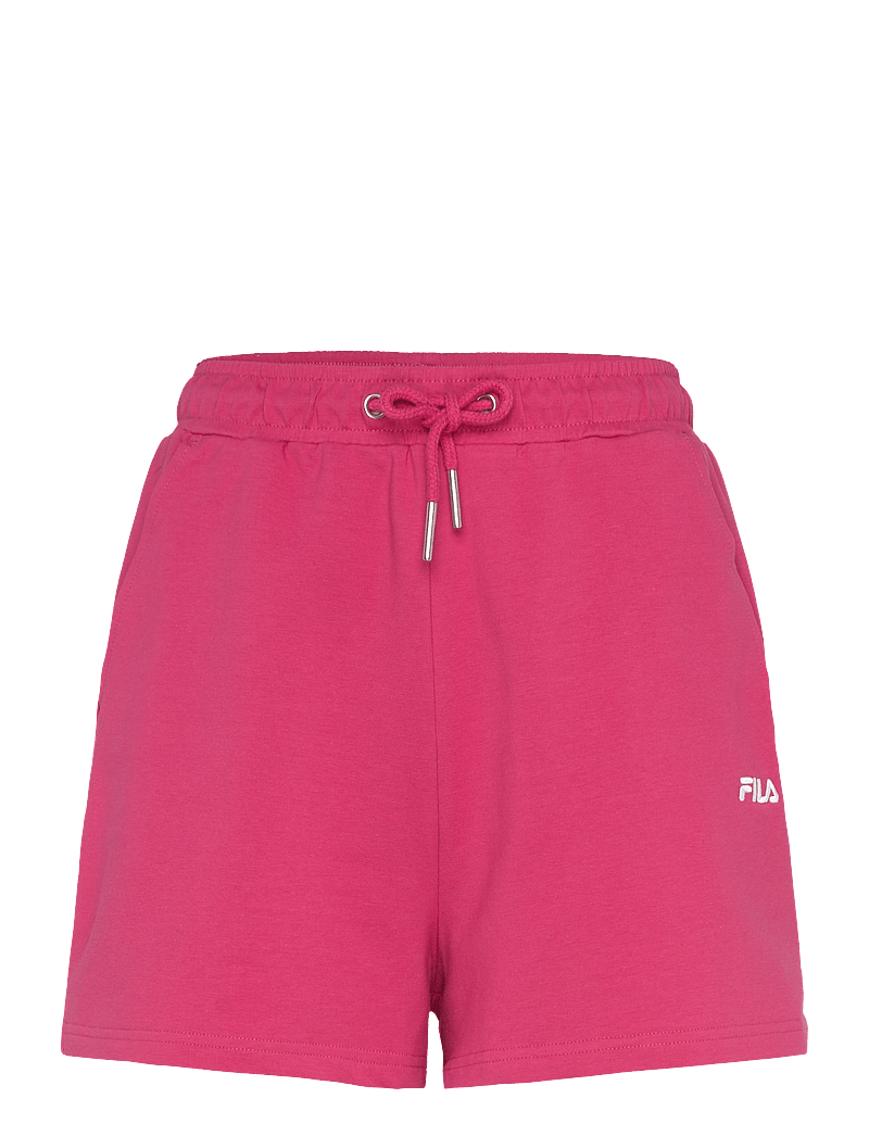 FILA - BRANDENBURG high waist shorts - afslappede shorts - carmine - 0