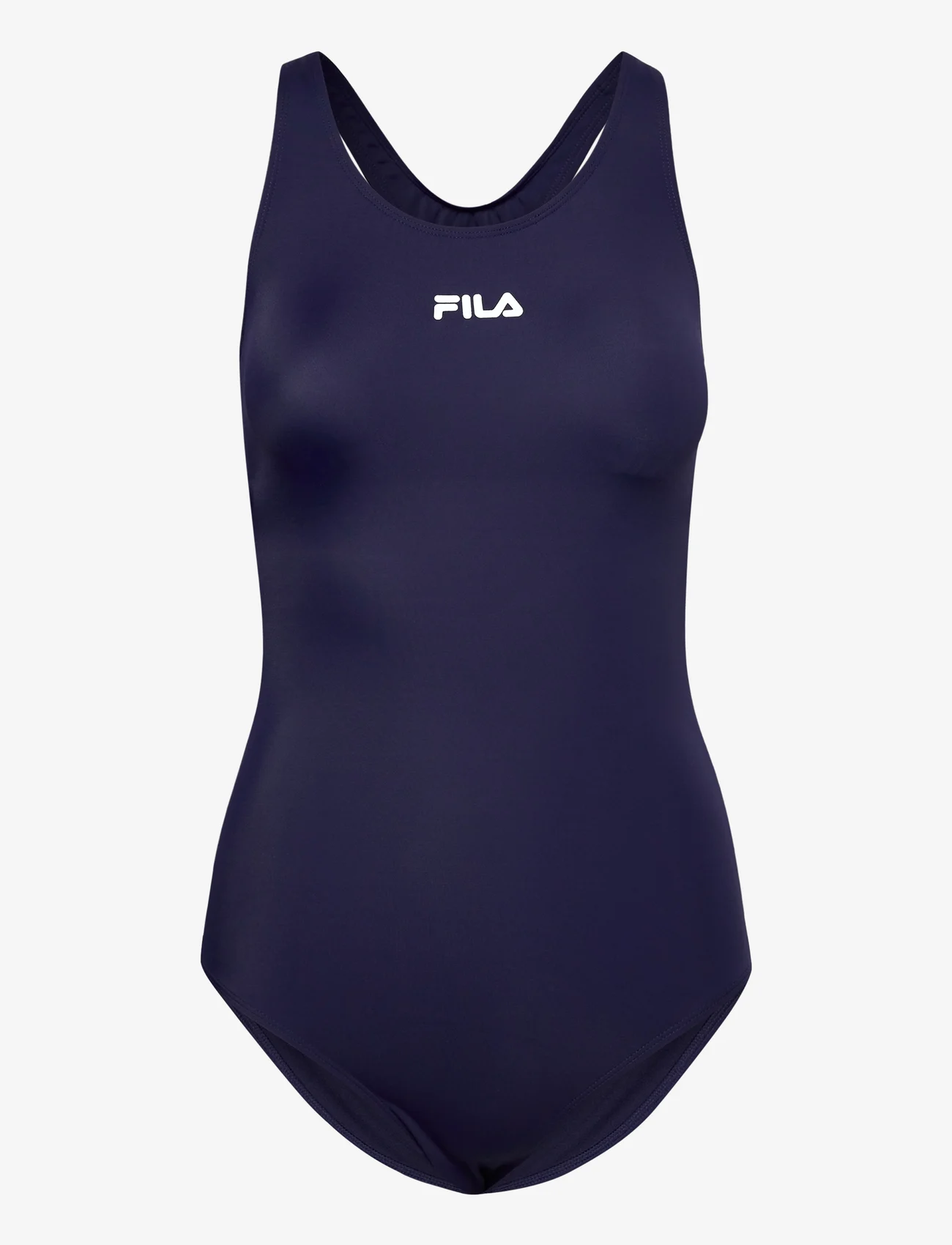 FILA - SAKI racer back swimsuit - badeanzüge - medieval blue - 0