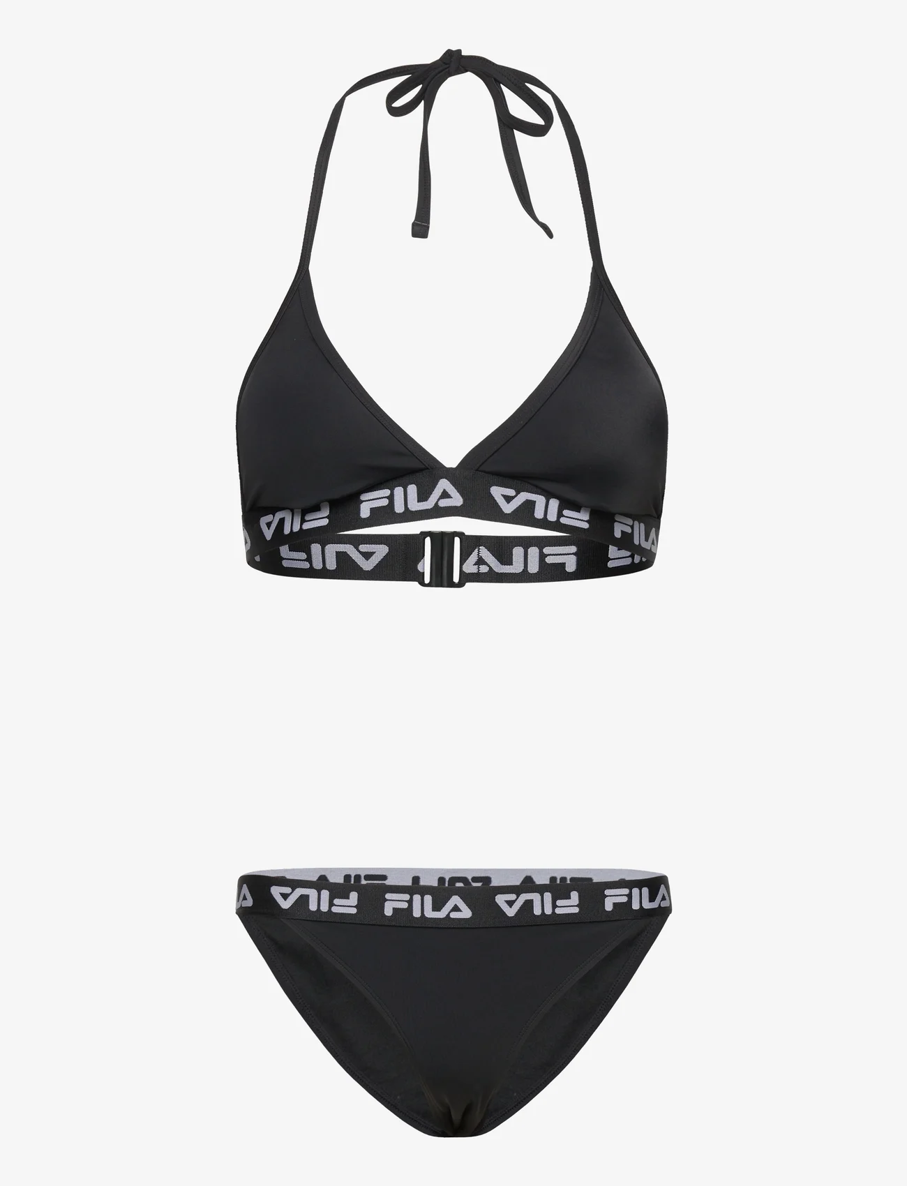 FILA - SPLIT triangle bikini - bikini-sett - black - 0