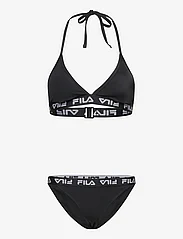 FILA - SPLIT triangle bikini - bikinisets - black - 0