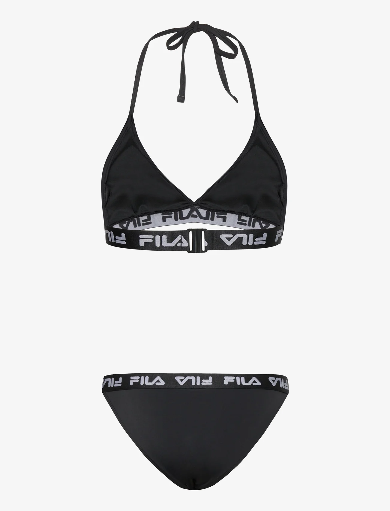 FILA - SPLIT triangle bikini - bikini sets - black - 1