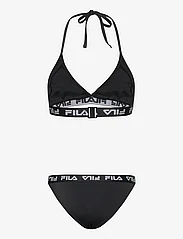 FILA - SPLIT triangle bikini - bikini sets - black - 1