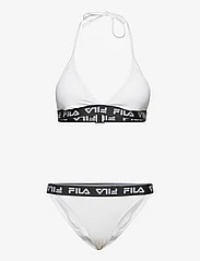 FILA - SPLIT triangle bikini - bikinisetit - bright white - 0