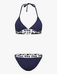 FILA - SPLIT triangle bikini - bikini set - medieval blue - 0