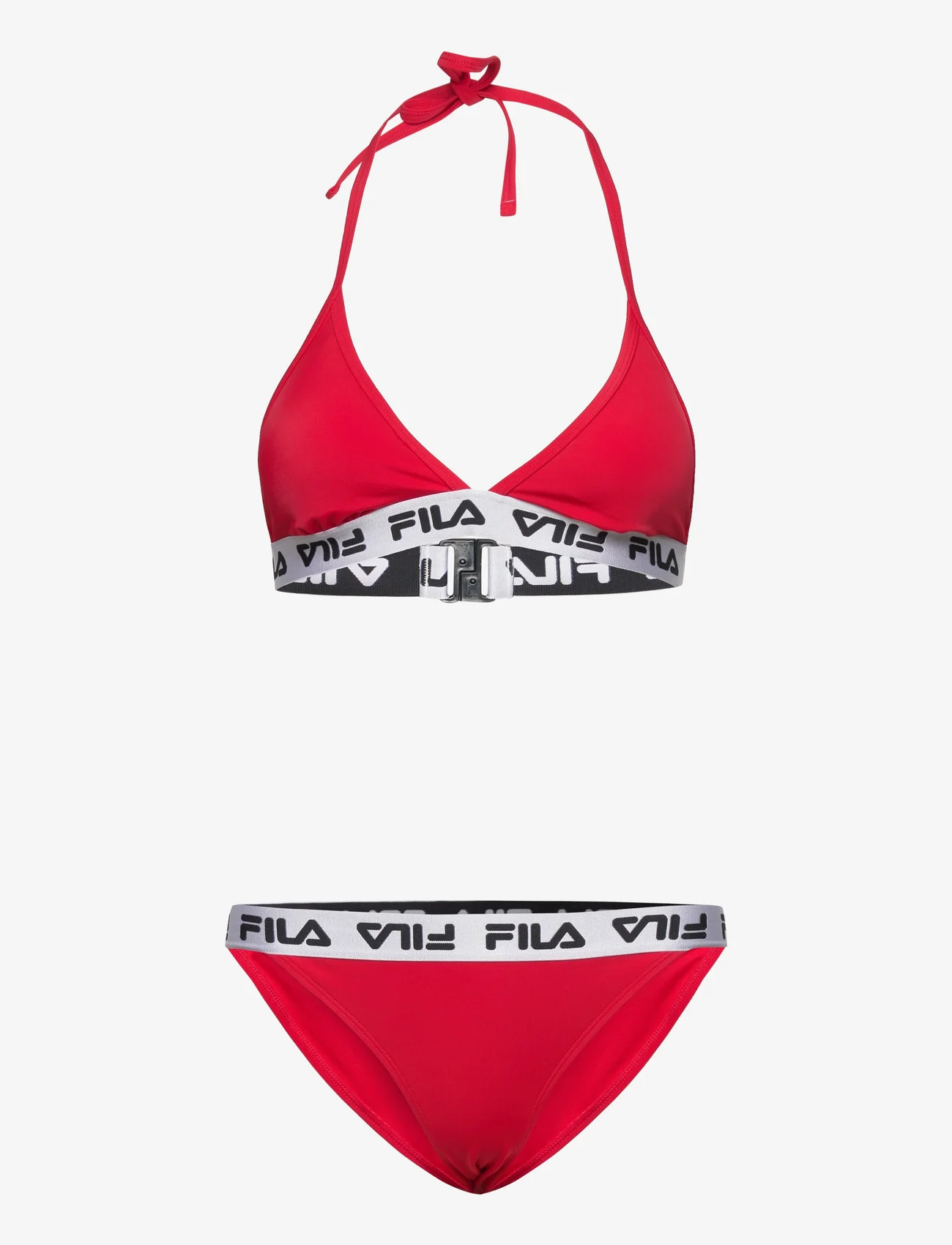 FILA - SPLIT triangle bikini - bikinisetit - true red - 0