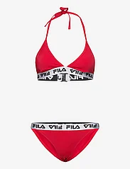 FILA - SPLIT triangle bikini - bikini set - true red - 0