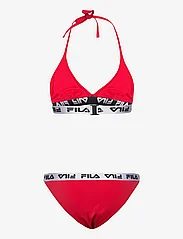 FILA - SPLIT triangle bikini - bikini set - true red - 1