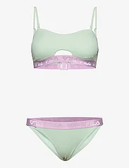 FILA - SANMING bandeau bikini - bikini sets - silt green - 0