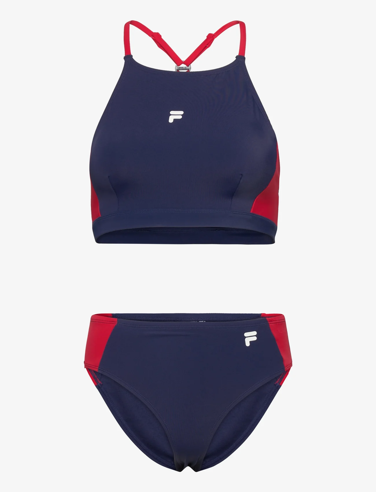 FILA - SIDON bikini - bikinisetit - medieval blue-true red - 0